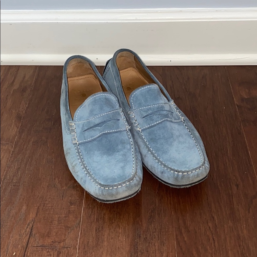 Light Blue Men’s Loafers